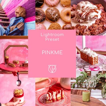 Pink Lightroom preset collection